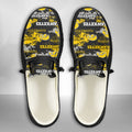 NCAA Iowa Hawkeyes Custom Name Hey Dude Shoes 05 M22