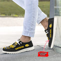 NCAA Iowa Hawkeyes Custom Name Hey Dude Shoes 05 M79