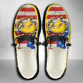 NCAA Iowa Hawkeyes Custom Name Hey Dude Shoes 07 M79