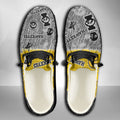 NCAA Iowa Hawkeyes Custom Name Hey Dude Shoes 08 M79