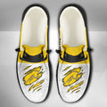 NCAA Iowa Hawkeyes Custom Name Hey Dude Shoes 09 M79