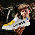 NCAA Iowa Hawkeyes Custom Name Hey Dude Shoes 13 M79