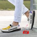NCAA Iowa Hawkeyes Custom Name Hey Dude Shoes 13 M79
