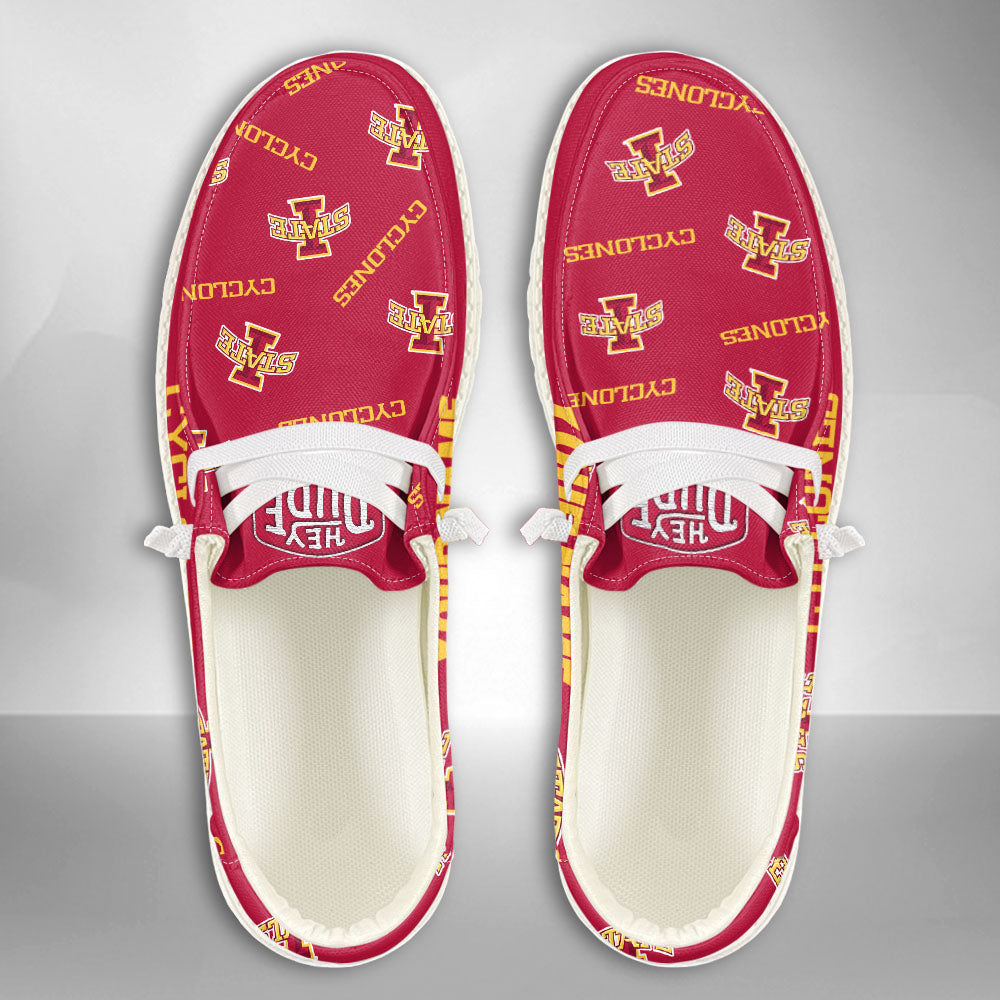 NCAA Iowa State Cyclones - Custom Name Hey Dude Shoes X03