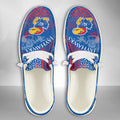 NCAA Kansas Jayhawks Custom Name Hey Dude Shoes 03 M7