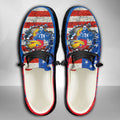 NCAA Kansas Jayhawks Custom Name Hey Dude Shoes 07 M79