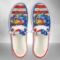 NCAA Kansas Jayhawks Custom Name Hey Dude Shoes 07 M79