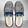 NCAA Kansas Jayhawks Custom Name Hey Dude Shoes 08 M79