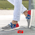 NCAA Kansas Jayhawks Custom Name Hey Dude Shoes 08 M79