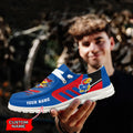 NCAA Kansas Jayhawks Custom Name Hey Dude Shoes 11 M79