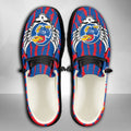NCAA Kansas Jayhawks Custom Name Hey Dude Shoes 12 M79