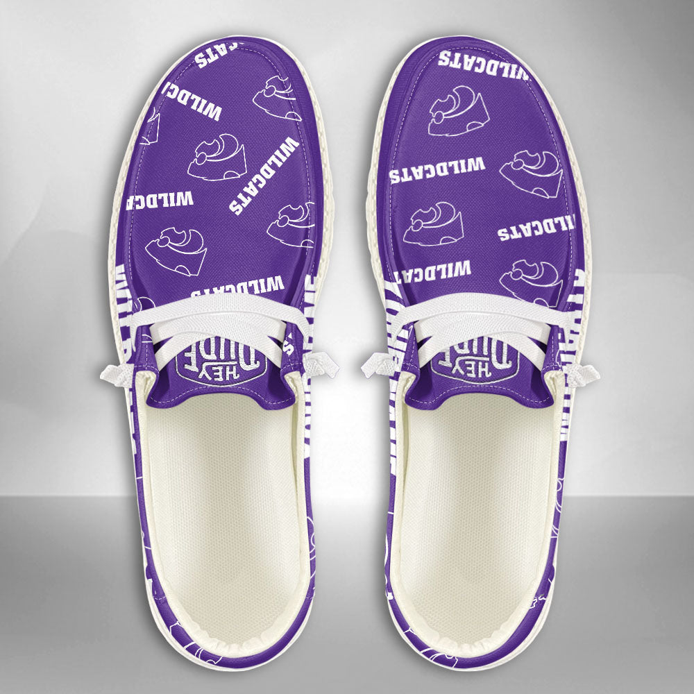 NCAA Kansas State Wildcats - Custom Name Hey Dude Shoes 02