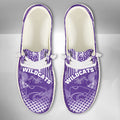 NCAA Kansas State Wildcats Custom Name Hey Dude Shoes 03 M7