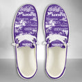 NCAA Kansas State Wildcats Custom Name Hey Dude Shoes 05 M79