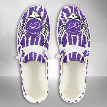 NCAA Kansas State Wildcats Custom Name Hey Dude Shoes 08 M7