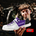 NCAA Kansas State Wildcats Custom Name Hey Dude Shoes 09 M79