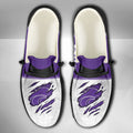NCAA Kansas State Wildcats Custom Name Hey Dude Shoes 09 M79