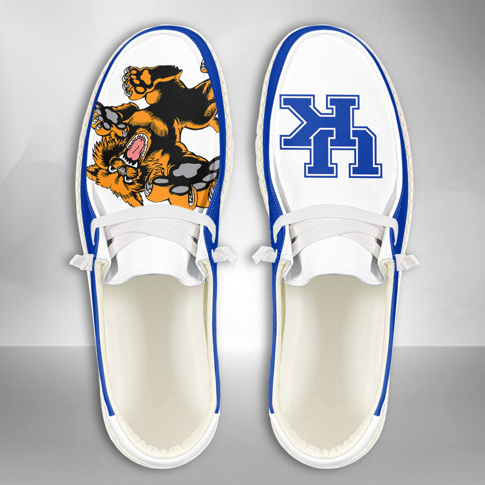 NCAA Kentucky Wildcats - Custom Name Hey Dude Shoes 02