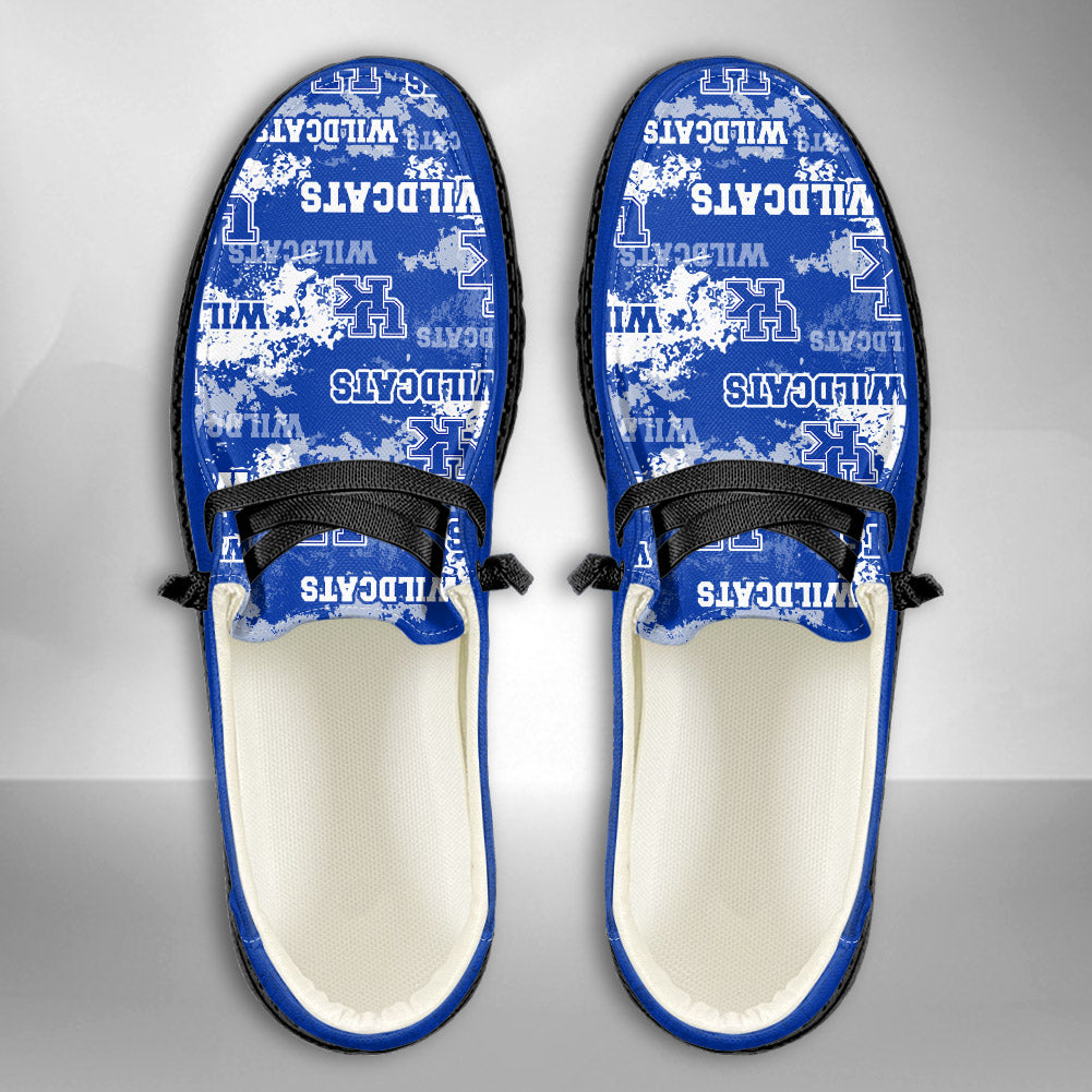NCAA Kentucky Wildcats Custom Name Hey Dude Shoes 05 M79