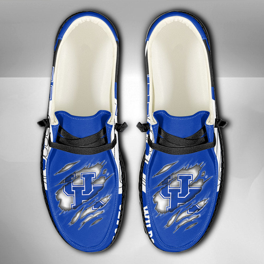 NCAA Kentucky Wildcats Custom Name Hey Dude Shoes 07 M7