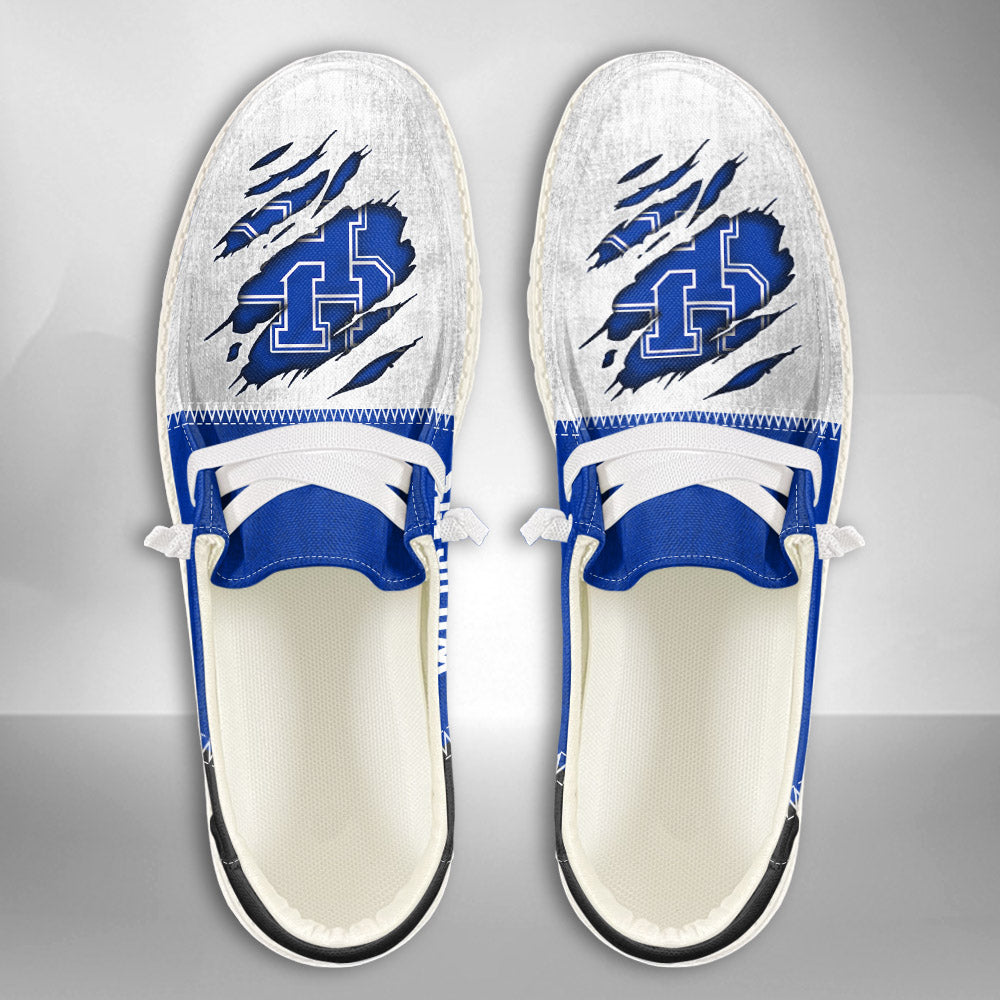 NCAA Kentucky Wildcats Custom Name Hey Dude Shoes 09 M79