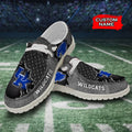 NCAA Kentucky Wildcats Custom Name Hey Dude Shoes 15 M79