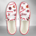 NCAA Louisiana Lafayette Ragin' Cajuns Custom Name Hey Dude Shoes 02 M12