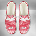 NCAA Louisiana Lafayette Ragin' Cajuns Custom Name Hey Dude Shoes 03 M7