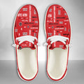 NCAA Louisiana Lafayette Ragin' Cajuns Custom Name Hey Dude Shoes 04 M12
