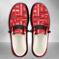 NCAA Louisiana Lafayette Ragin' Cajuns Custom Name Hey Dude Shoes 04 M12