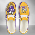 NCAA LSU Tigers - Custom Name Hey Dude Shoes 02