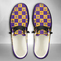 NCAA LSU Tigers Custom Name Hey Dude Shoes 01 CH1