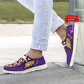 NCAA LSU Tigers Custom Name Hey Dude Shoes 01 CH1