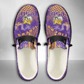 NCAA LSU Tigers Custom Name Hey Dude Shoes 03 M7