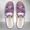 NCAA LSU Tigers Custom Name Hey Dude Shoes 03 M7