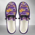NCAA LSU Tigers Custom Name Hey Dude Shoes 05 M22