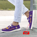 NCAA LSU Tigers Custom Name Hey Dude Shoes 05 M79