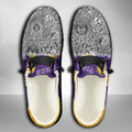 NCAA LSU Tigers Custom Name Hey Dude Shoes 08 M79