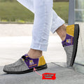 NCAA LSU Tigers Custom Name Hey Dude Shoes 08 M79