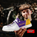 NCAA LSU Tigers Custom Name Hey Dude Shoes 09 M79