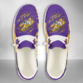 NCAA LSU Tigers Custom Name Hey Dude Shoes 11 M79