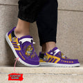 NCAA LSU Tigers Custom Name Hey Dude Shoes 11 M79