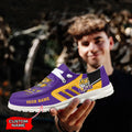 NCAA LSU Tigers Custom Name Hey Dude Shoes 11 M79