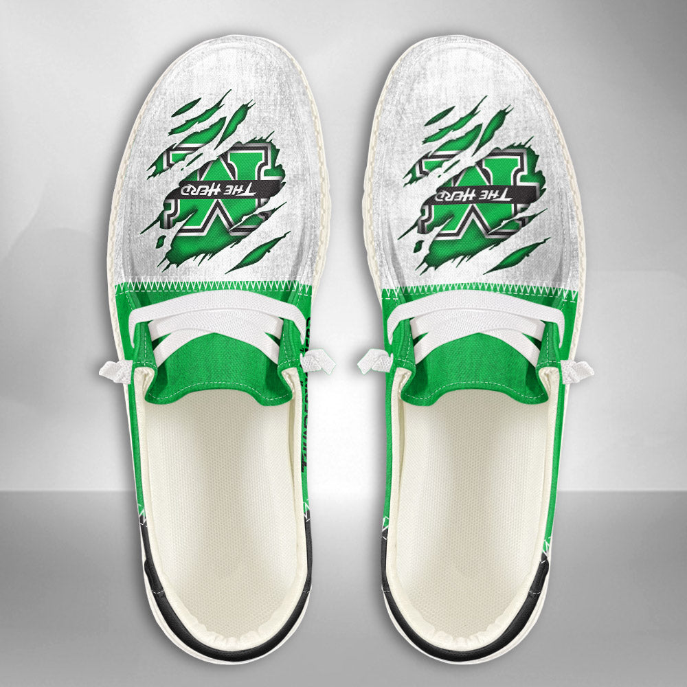 NCAA Marshall Thundering Herd Custom Name Hey Dude Shoes 09 M79