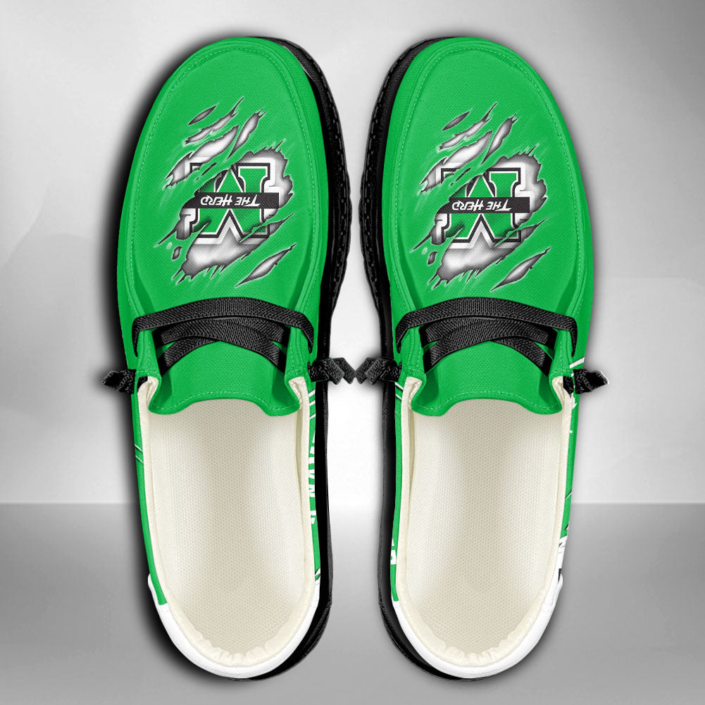 NCAA Marshall Thundering Herd Custom Name Hey Dude Shoes 10 M79