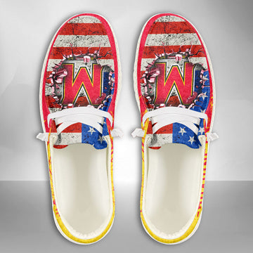 NCAA Maryland Terrapins Custom Name Hey Dude Shoes 07 M79