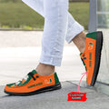 NCAA Miami Hurricanes - Custom Name Hey Dude Shoes 02
