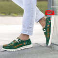 NCAA Miami Hurricanes Custom Name Hey Dude Shoes 03 M7