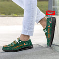 NCAA Miami Hurricanes Custom Name Hey Dude Shoes 03 M7