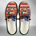 NCAA Miami Hurricanes Custom Name Hey Dude Shoes 07 M79